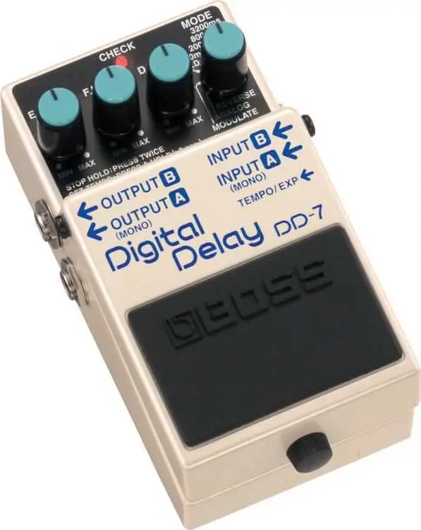 Boss DD-7 Digital Delay Elektro Gitar Analog Pedal - 3