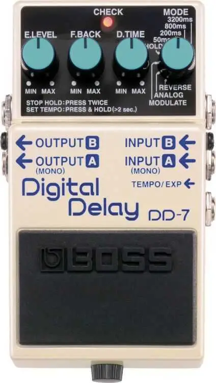 Boss - Boss DD-7 Digital Delay Elektro Gitar Analog Pedal