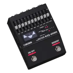 BOSS EQ-200 10 Bant Grafik Ekolayzır Pedalı (Gitar, Bas ve Klavye için) - 1