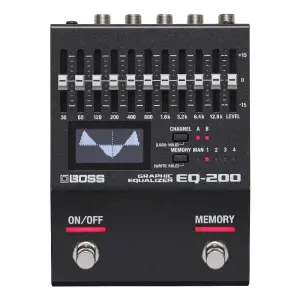 BOSS EQ-200 10 Bant Grafik Ekolayzır Pedalı (Gitar, Bas ve Klavye için) - 2