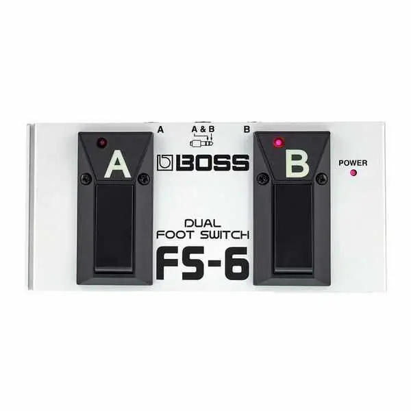 BOSS FS-6 Çift Kanallı Latch & Momentary Footswitch Pedalı 
