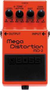 Boss MD-2 Mega Distortion Compact Pedal - 1