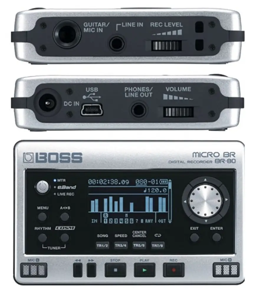 Boss Micro BR-80 Dijital Kayıt Cihazı - 3