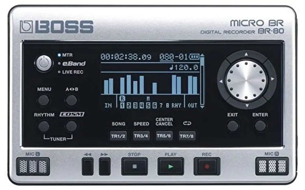 Boss Micro BR-80 Dijital Kayıt Cihazı - 4