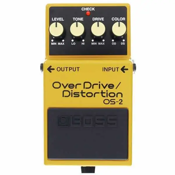 Boss OS-2 OverDrive-Distortion Compact Pedal - 1