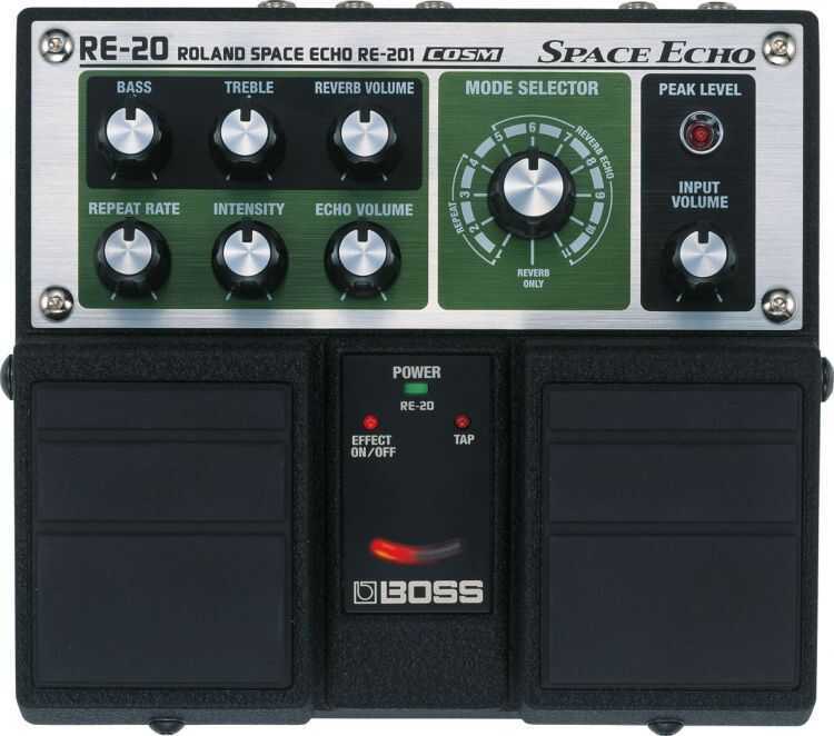 Boss - Boss RE-20 Space Echo Twin Elektro Gitar Analog Pedal