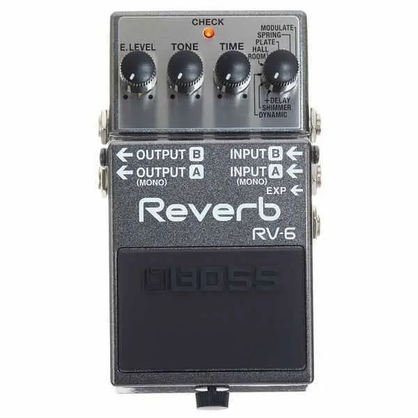 Boss RV-6 Reverb Pedalı - 1