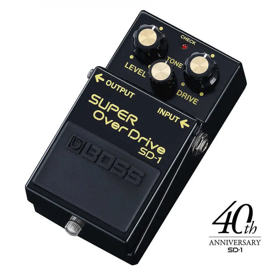 BOSS SD-1-4A Super Overdrive 40th Anniversary Özel Üretim - 2