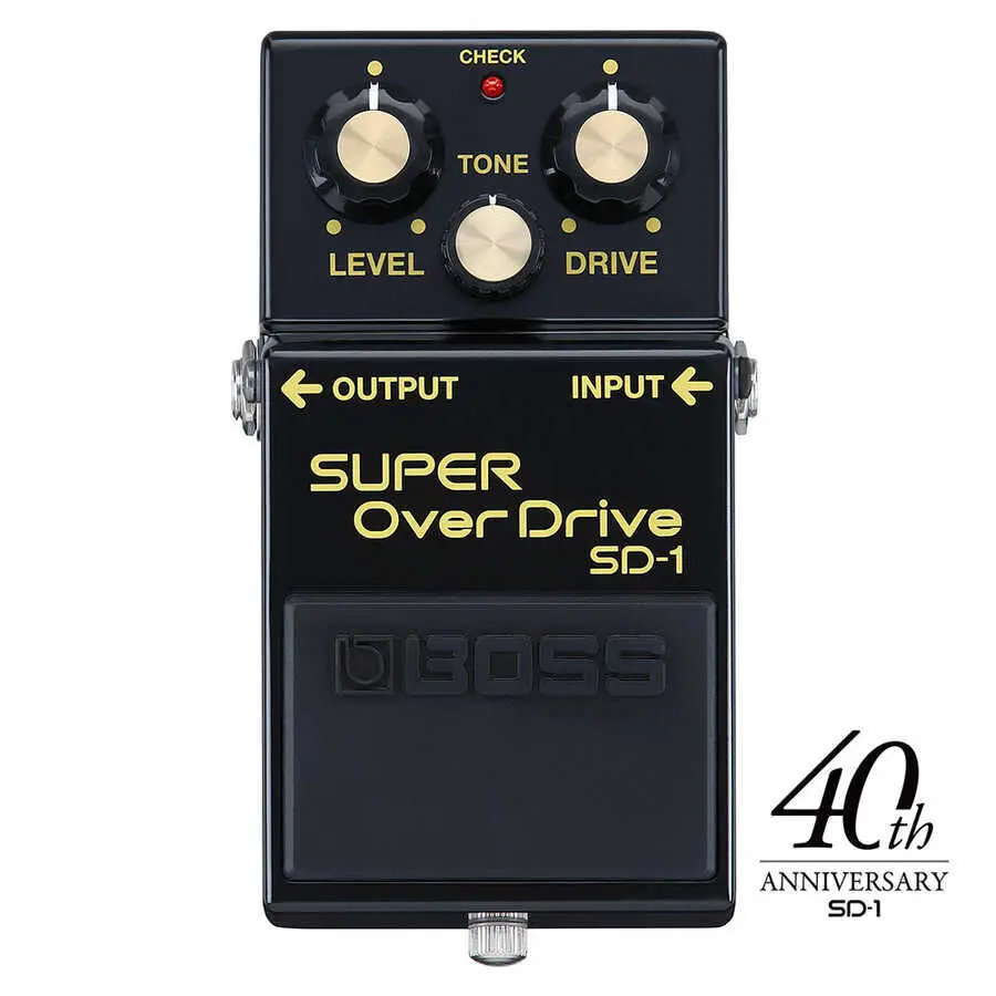 BOSS SD-1-4A Super Overdrive 40th Anniversary Özel Üretim - 3