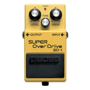 BOSS SD-1 Super Overdrive Gitar Efekt Pedalı - 1