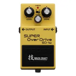 BOSS SD-1W Super Overdrive Waza Craft Gitar Efekt Pedalı - 2