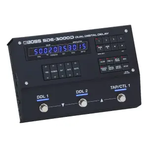 BOSS SDE-3000D Çift Dijital Delay Efekt Pedalı - 1