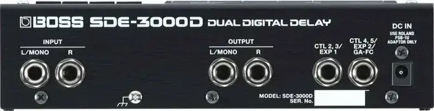 BOSS SDE-3000D Dual Digital Delay Effect Pedal - 3