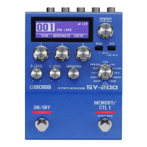 BOSS SY-200 Synthesizer Gitar & Bas Pedalı - 2