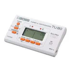 BOSS TU-80WH Kromatik Akort Cihazı ve Metronom (Beyaz) - 3