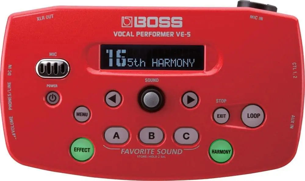 Boss VE-5-RD Vokal Performer Vokal Prosesörü - 1