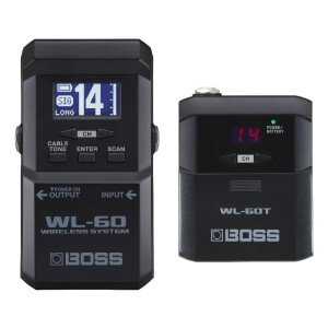 BOSS WL-60 2.4 GHz Gitar ve Bas Gitarlar İçin Kablosuz Sistem - Boss