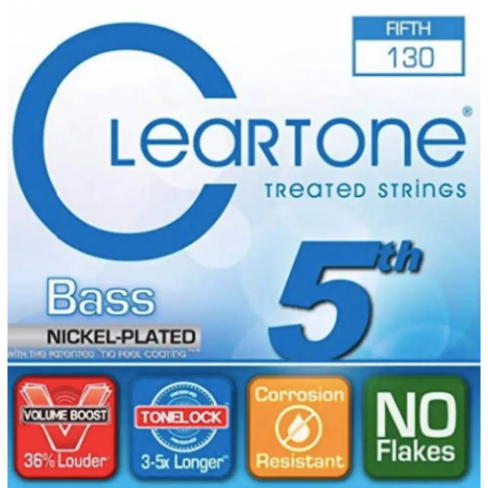 Cleartone 64-130 .130 Tek Bas Gitar Teli - Cleartone