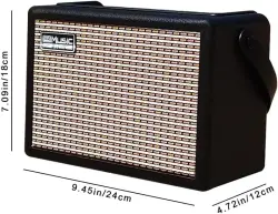 Coolmusic Unique-15G 15W Şarjlı Gitar Amfisi - 3