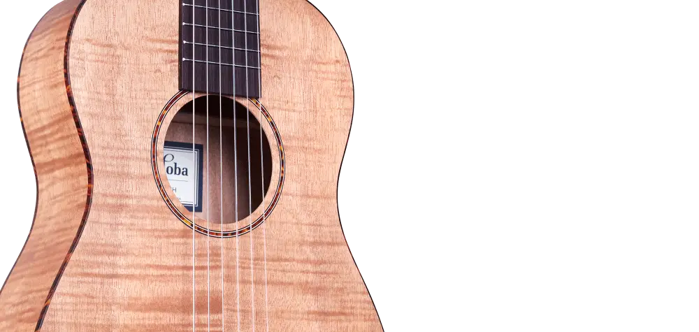 Cordoba Mini II FMH Klasik Gitar (Flamed Maun) - 5