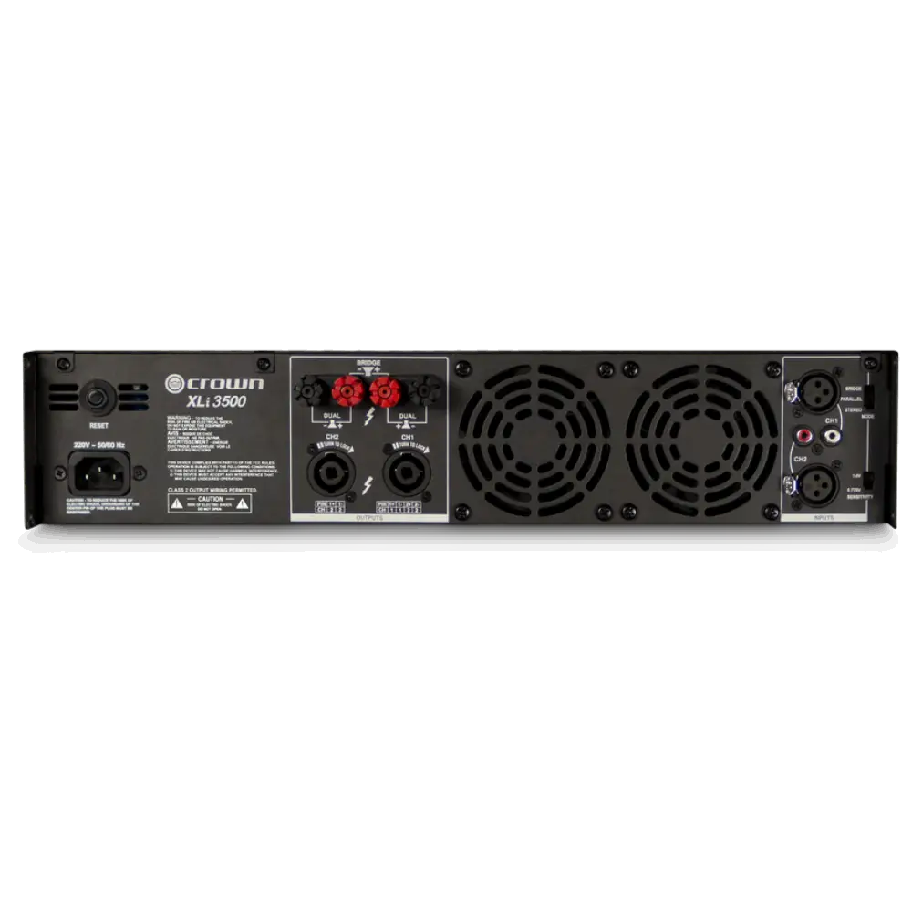Crown XLi3500 2 Kanal 1350W Power Amplifier - 2