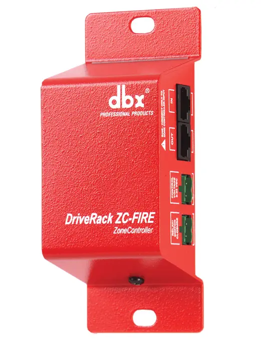DBX ZC-FIRE Fire Safety Zone Controller - DBX