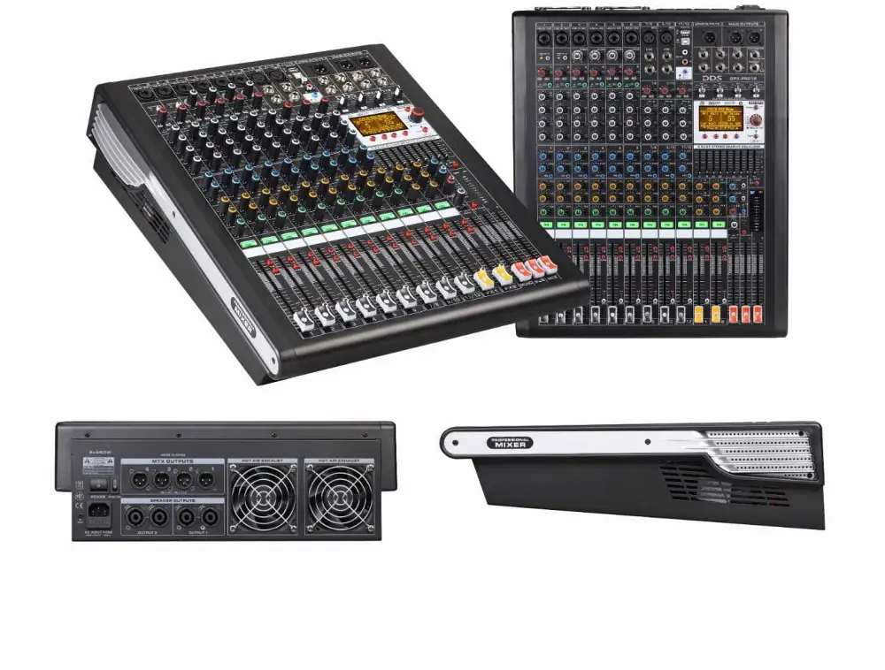 DDS DPX-PRO12 1700W 12 Kanal Power Mikser - DDS