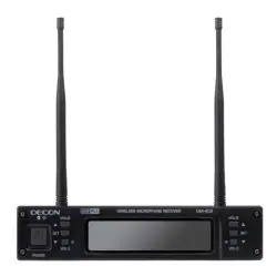 DECON DM-402T 2 Kanal UHF Yaka (HeadSet) Mikrofon Seti - 1