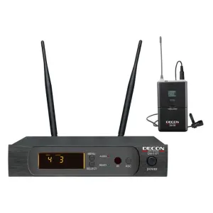 DECON DM-510T 1 Kanal UHF Telsiz Mikrofon Seti - 1