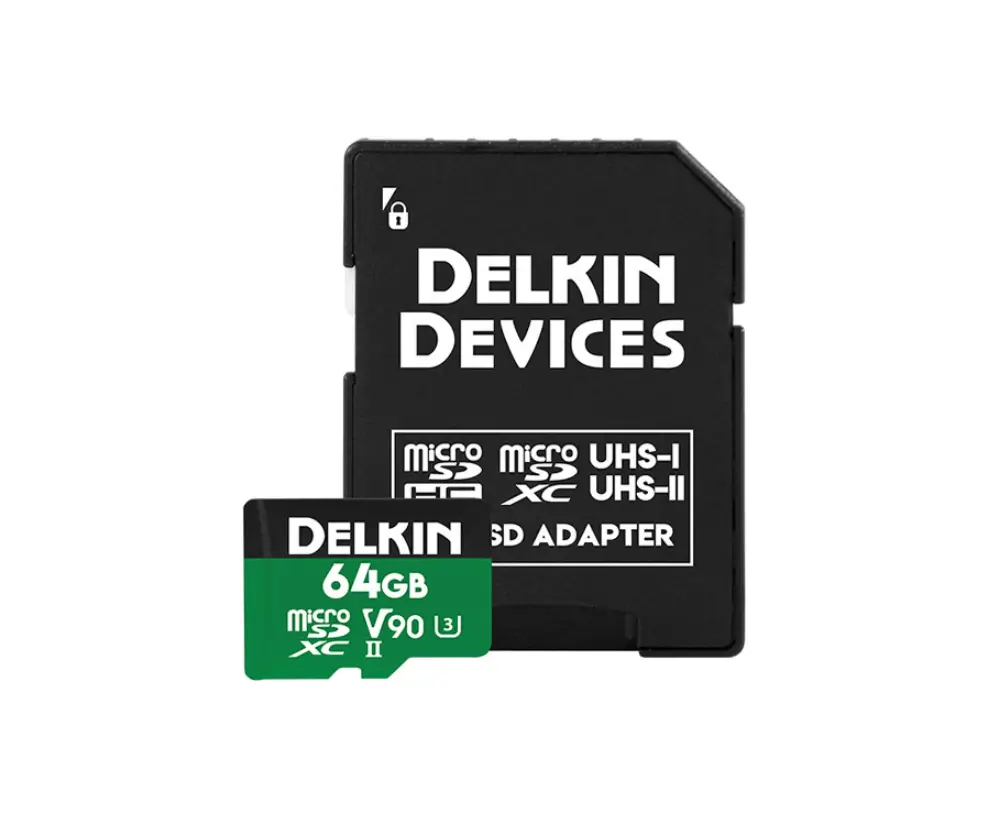 Delkin 64GB Power UHS-II (V90) Micro SD Hafıza Kartı - 2