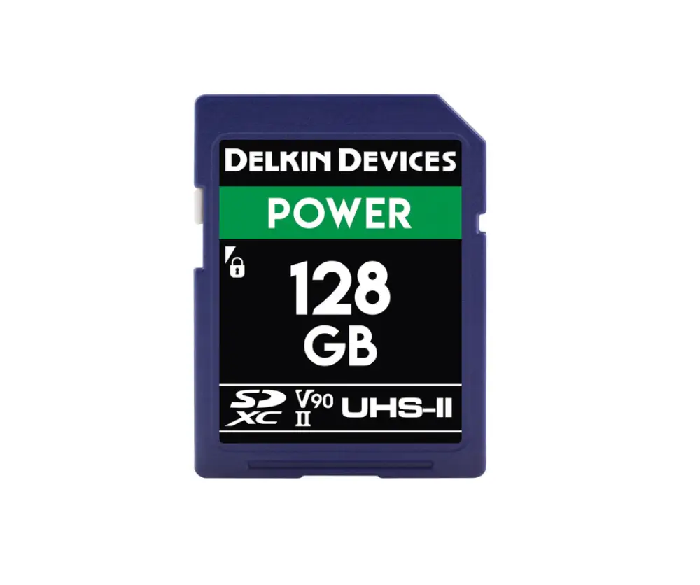 Delkin Devices 128GB Power SDXC UHS-II 2000X (V90) Hafıza Kartı - 1