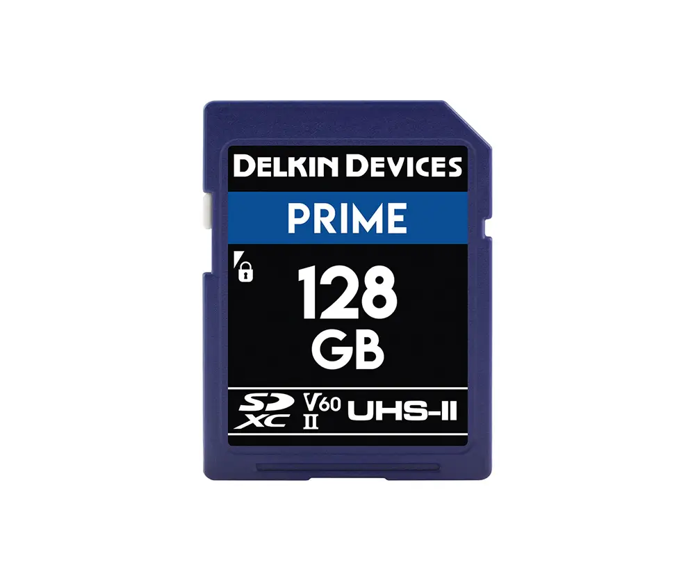 Delkin Devices 128GB Prime UHS-II SDXC (V60) Hafıza Kartı - 1