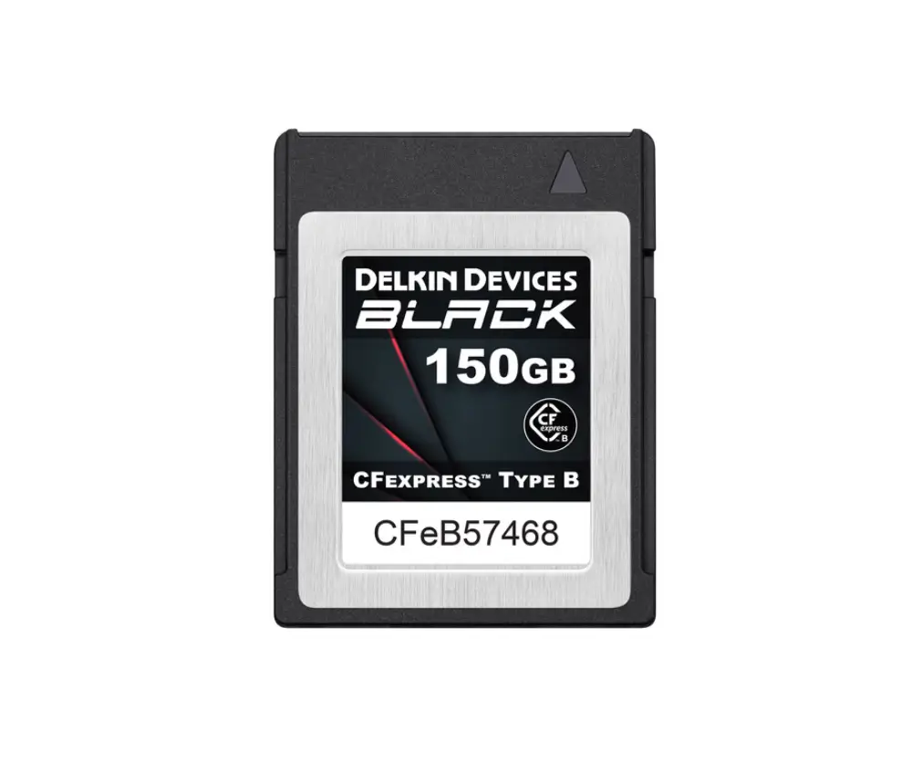 Delkin Devices - Delkin Devices 150GB Black CFexpress Tip B Hafıza Kartı