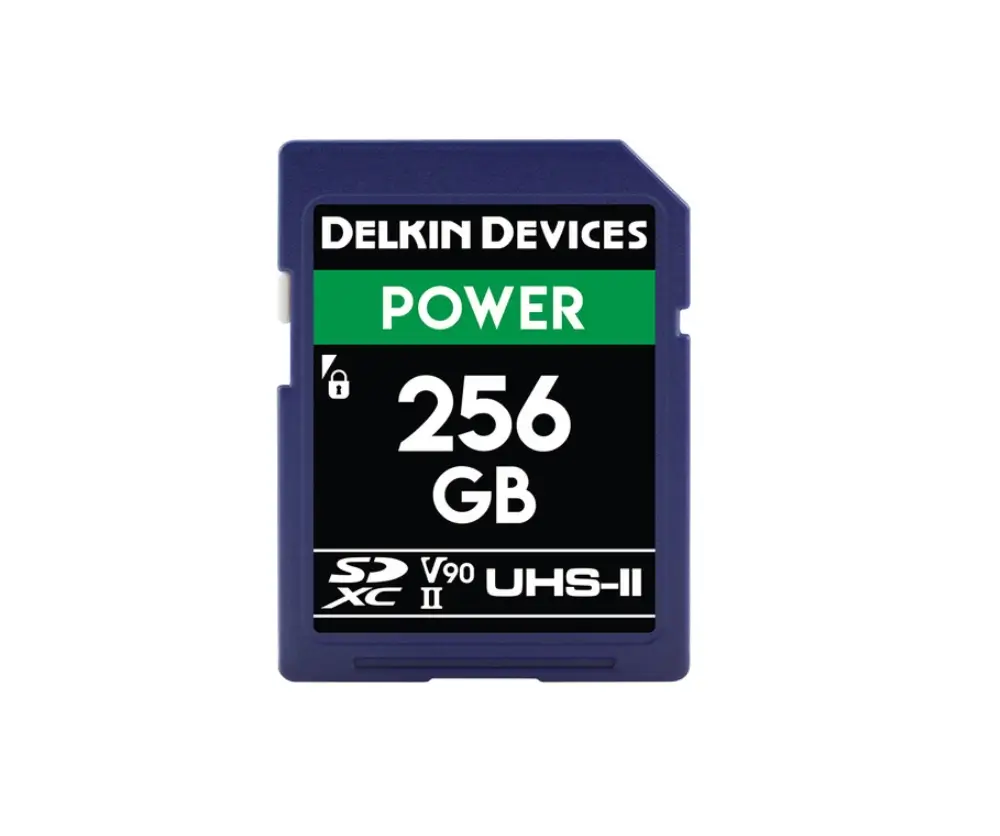 Delkin Devices 256GB Power SDXC UHS-II 2000X (V90) Hafıza Kartı - 1