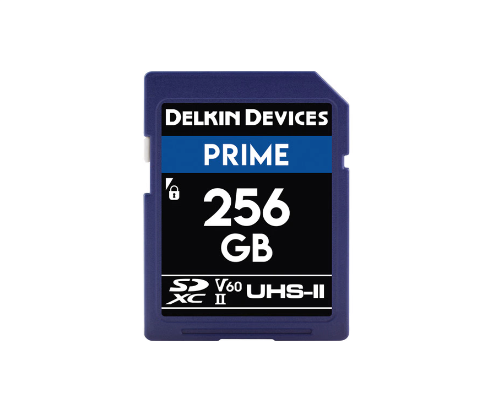 Delkin Devices 256GB Prime UHS-II SDXC (V60) Hafıza Kartı - 1