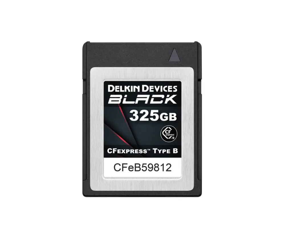 Delkin Devices - Delkin Devices 325GB Black CFexpress Tip B Hafıza Kartı