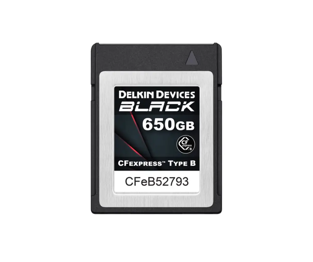 Delkin Devices - Delkin Devices 650GB Black CFexpress Tip B Hafıza Kartı