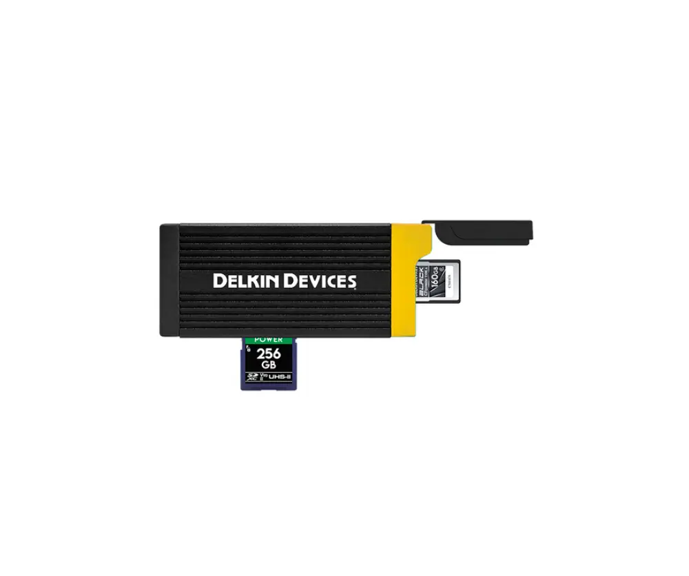 Delkin Devices - Delkin Devices CFexpress Tip A ve UHS II SDXC Kart Okuyucu