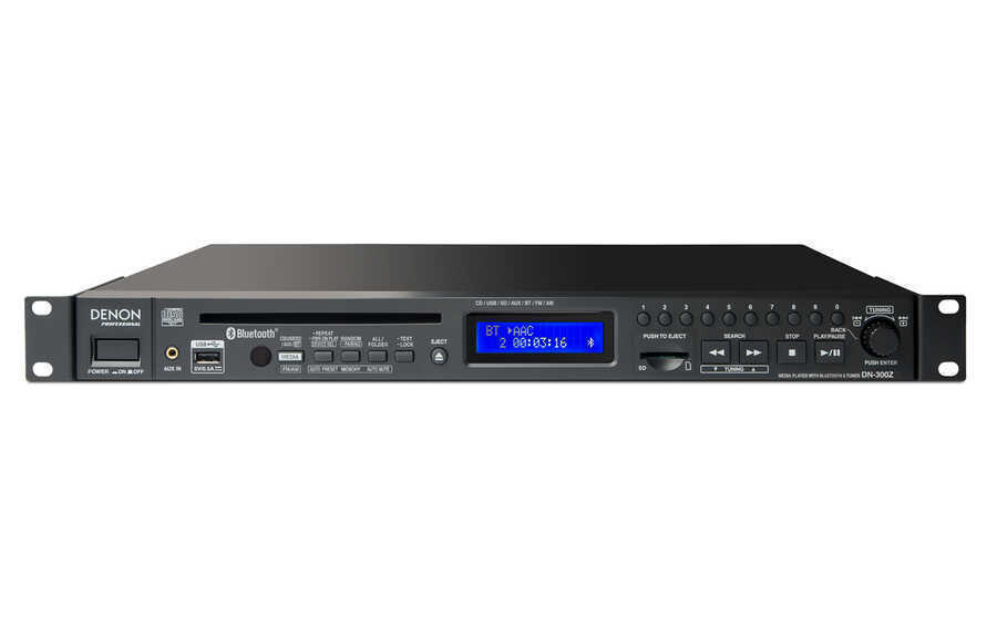 Denon - Denon DN-300ZB Bluetooth® / USB / SD / Aux ve AM / FM Tuner ile CD / Medya Oynatıcı