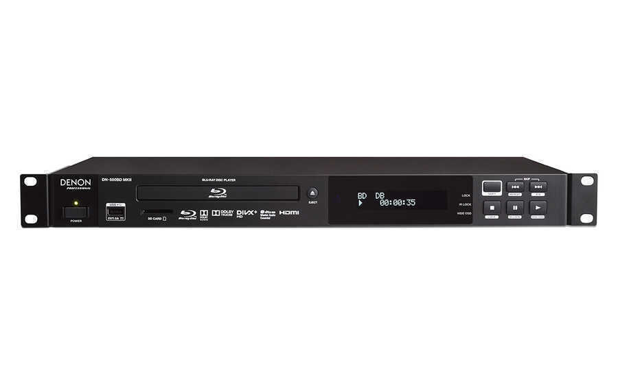 Denon - Denon DN-500 BDMKII Blu-Ray, DVD and CD/SD/USB Player