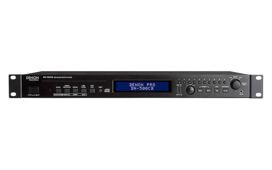 Denon - Denon DN-500 CB Bluetooth®/USB/Aux CD/Media Player