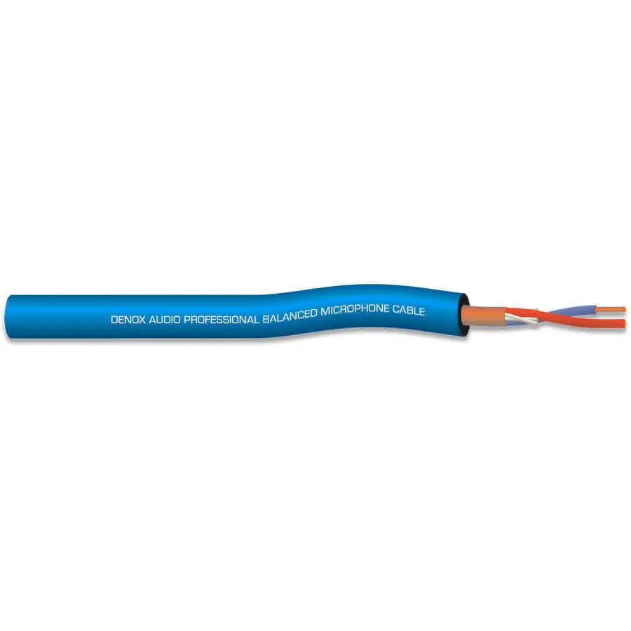 Denox DNX-MIC 022/BLUE 2x0,22mm Mikrofon Kablosu - 1