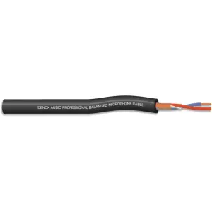 Denox DNX-OUTDOOR MIC 022/BLACK 2x0,22mm Siyah Outdoor Mikrofon Kablosu - 1