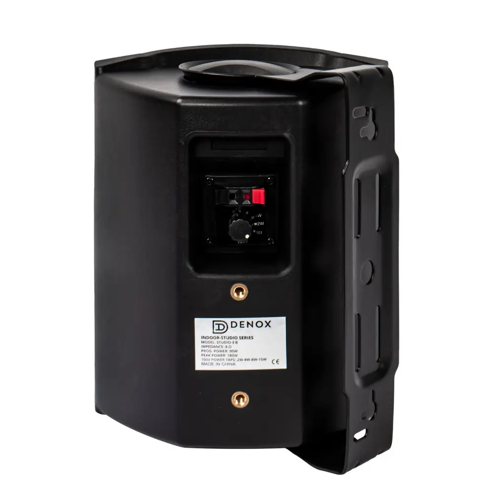 Denox STUDIO – 3 B 2 Yollu 5'' 100V Duvar Hoparlörü - 2