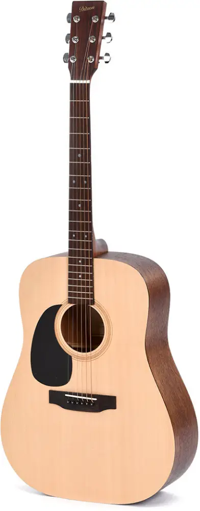 Ditson D-10L Akustik Gitar (Natural) - 1