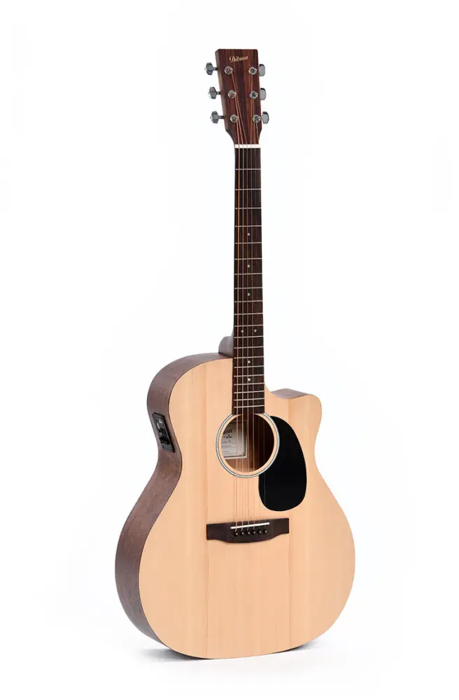 Ditson GC-10E Elektro Akustik Gitar (Natural) - 1