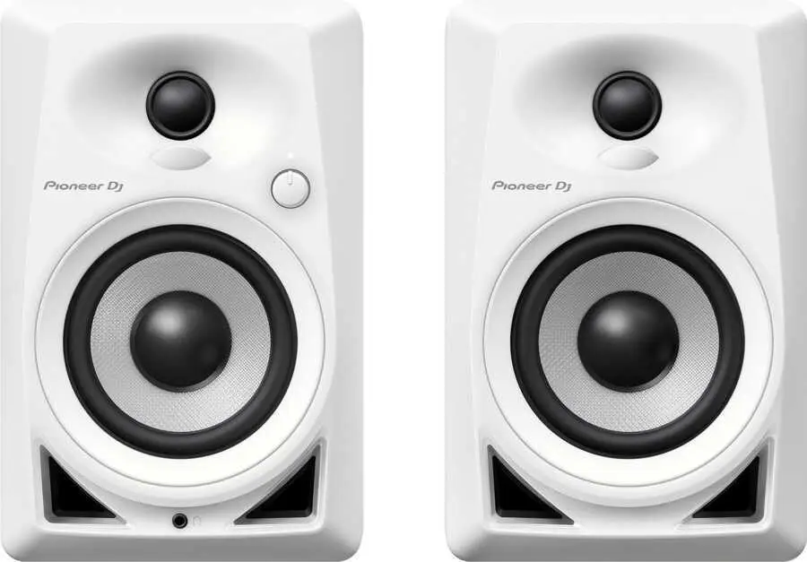 Pioneer DJ DM-40-W 4'' Aktif Referans Monitör Beyaz (Çift) - 1