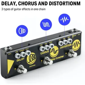 Donner Alpha Cruncher Multi Efekt Pedalı - 2