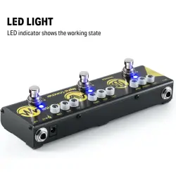 Donner Alpha Cruncher Multi Efekt Pedalı - 4
