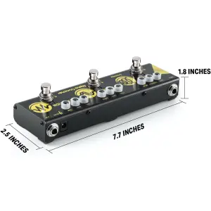 Donner Alpha Cruncher Multi Efekt Pedalı - 5
